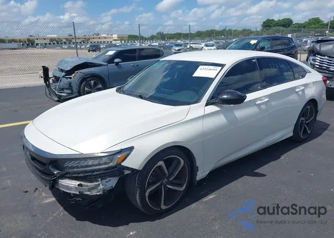 2021 Honda Accord Sport z USA, uszkodzony, nr VIN 1HGCV1F38MA031133